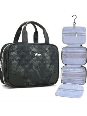 BoyatuTravel Toiletry Bag for Women: PU Leather Organizer NWT